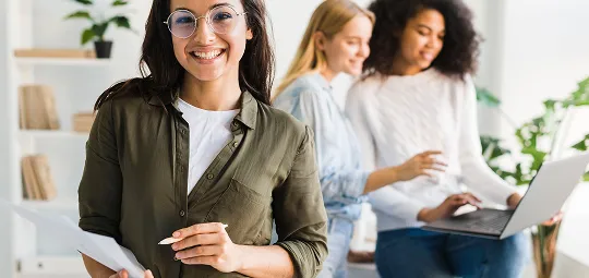 Time de vendas em treinamento de Sales Enablement